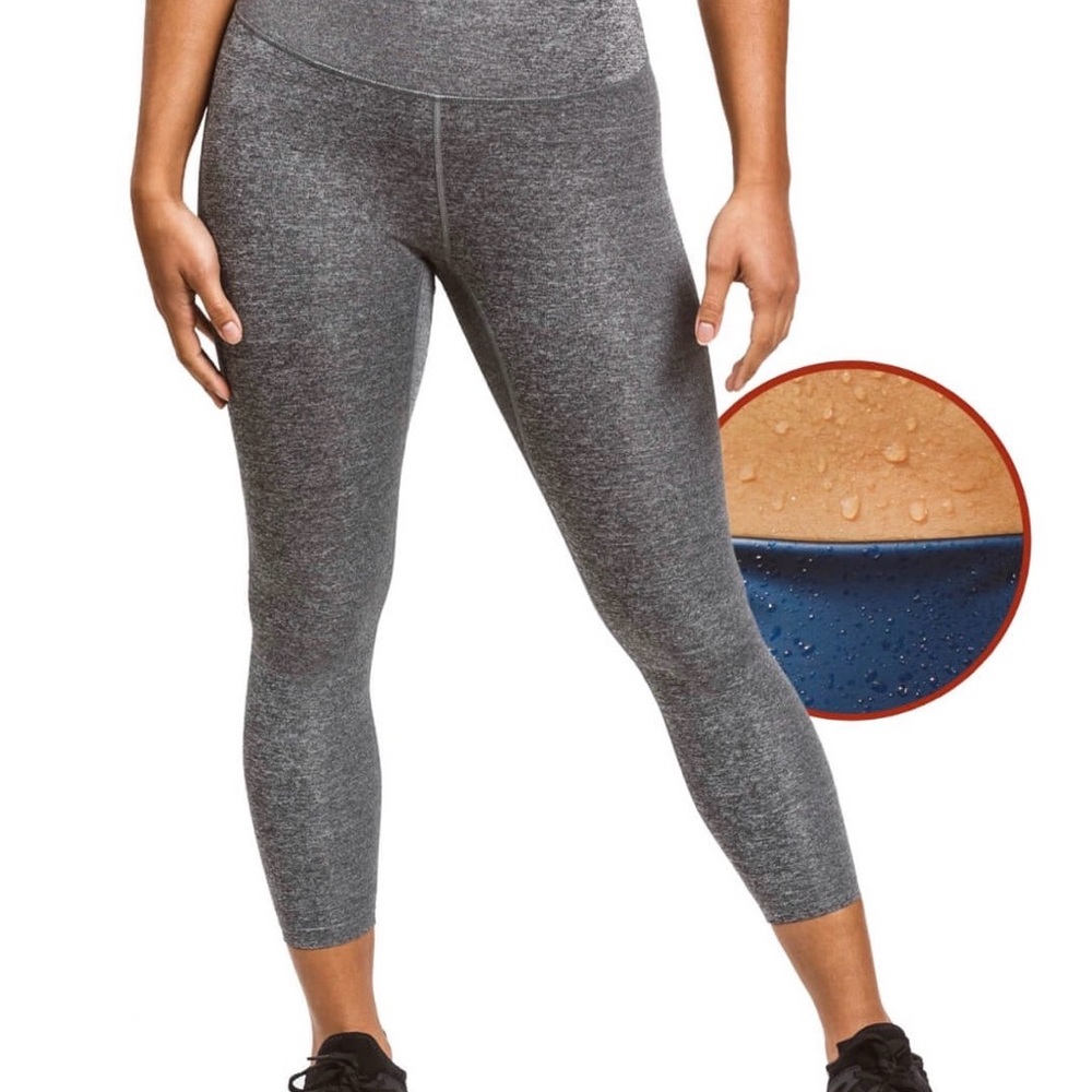 Sweat Shaper Women's Sauna Leggings Compression High Waist Yoga Pants Thermo Swe